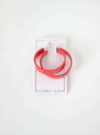 Ashley Medium Hoop Earrings