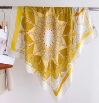 Golden Equestrian Scarf