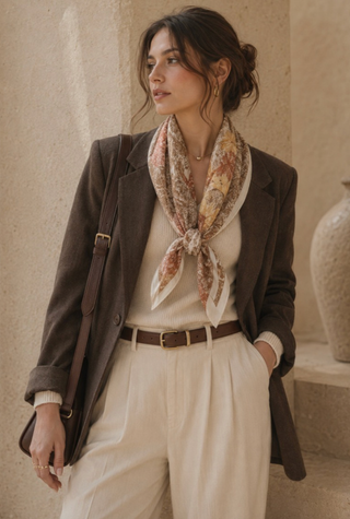 Antique Garden Scarf