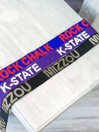 Beaded Purse Straps - K-State