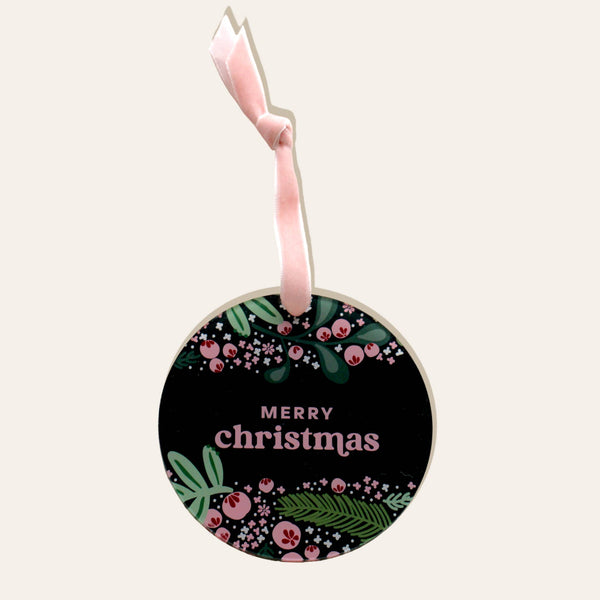 Tree Ornament - Merry Christmas