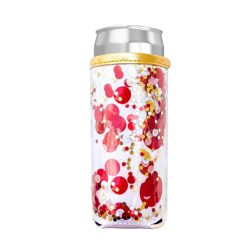Skinny Can Cooler - Rally Red