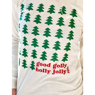 Good Golly Holly Jolly LS Tee
