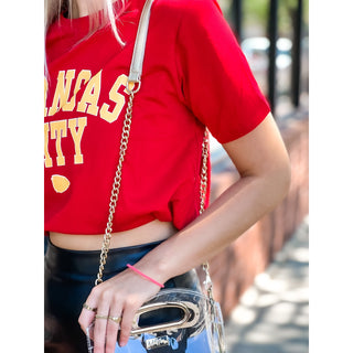 Gold Cooper Crossbody Bag