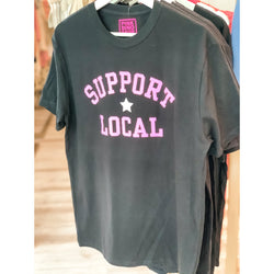 Support Local Tee - Black