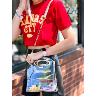 Gold Cooper Crossbody Bag